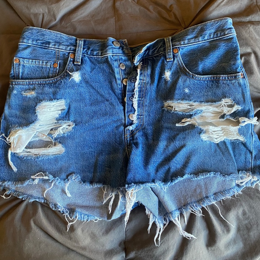 Levi 501 jean shorts